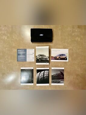 2014 Ford Escape Owner’s Manual Set with Booklets and Case